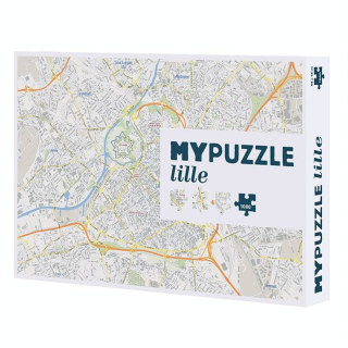 Puzzle plan de Lille - Helvetiq - Rougier et Plé