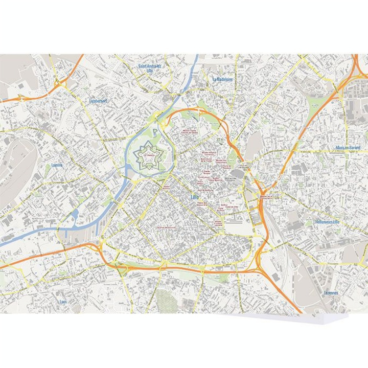 Puzzle plan de Lille - Helvetiq - Rougier et Plé