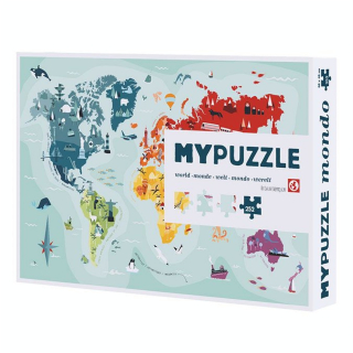Puzzle MyPuzzle Monde 252 pièces - Helvetiq - Rougier et Plé