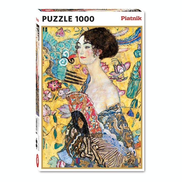 Puzzle Dame à l'éventail 1000 pièces - Piatnik - Rougier et Plé