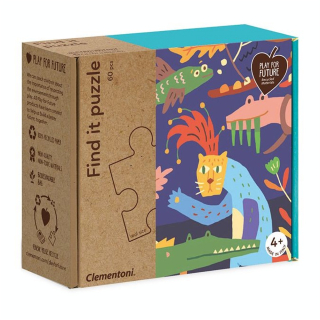 Jeu Find it Puzzle Dans la jungle - Clementoni - Rougier et Plé
