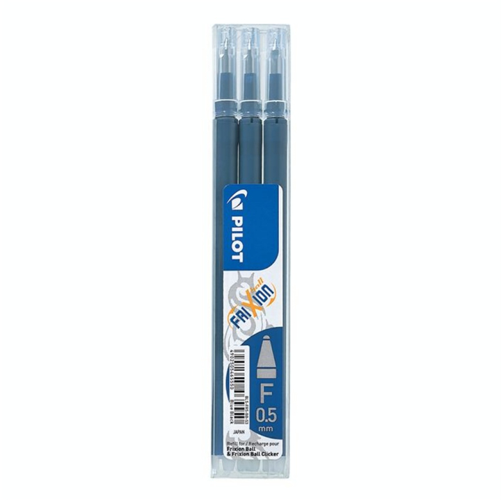 Recharge pour stylo effaçable Frixion Pointe fine Bleu nuit 3 pcs - Pilot - Rougier et Plé