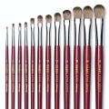Brosse usée bombée Memory série 6159 - Isabey - Rougier et Plé