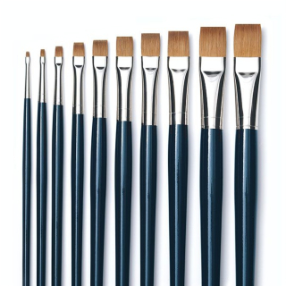 Brosse courte Martre kolinsky pure série 6167 - Isabey - Rougier et Plé