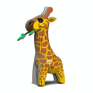 Maquette carton 3D Girafe - Eugy - Rougier et Plé