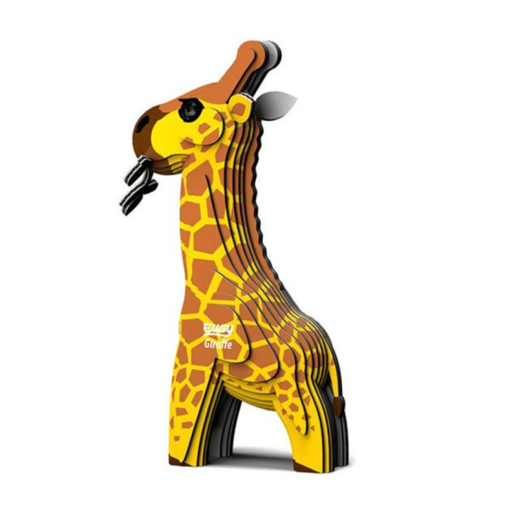 Maquette carton 3D Girafe - Eugy - Rougier et Plé