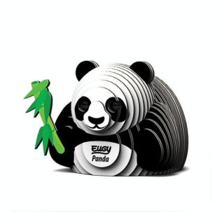 Maquette carton 3D Panda - Eugy - Rougier et Plé