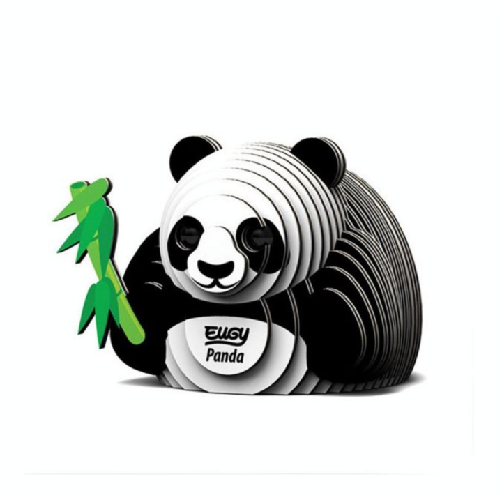 Maquette carton 3D Panda - Eugy - Rougier et Plé