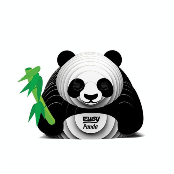 Maquette carton 3D Panda - Eugy - Rougier et Plé