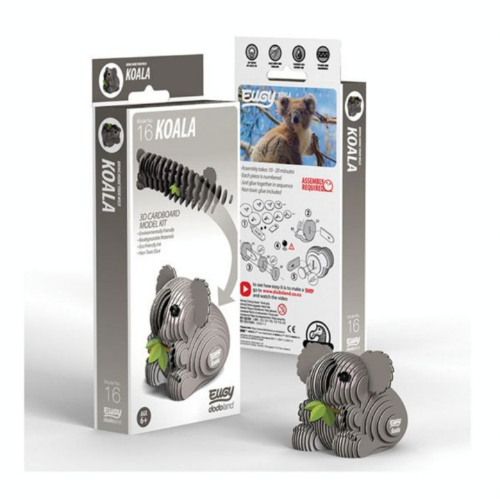 Maquette carton 3D Koala - Eugy - Rougier et Plé