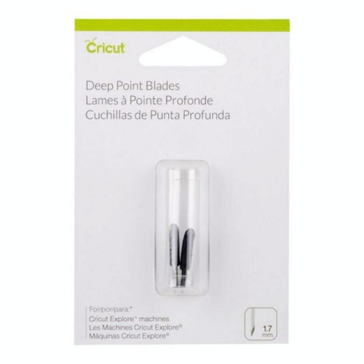 Lame à pointe profonde 2 pcs Maker - Cricut - Rougier et Plé
