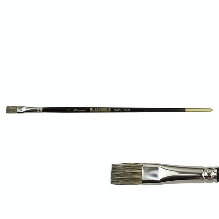 Brosse Plate imitation mangouste 580PL - Léonard - Rougier et Plé