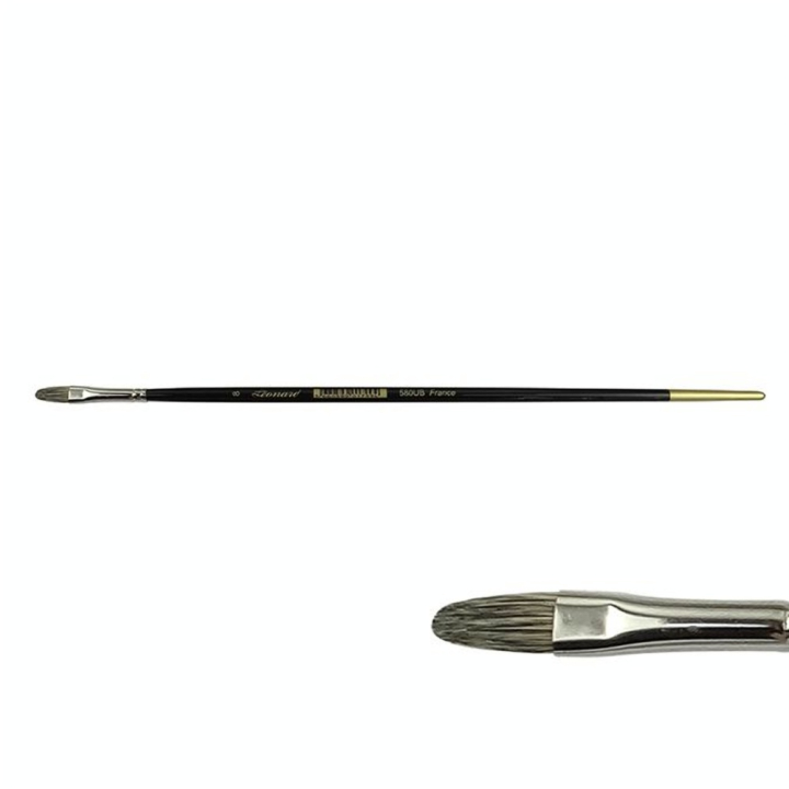 Brosse usée bombé imitation mangouste 580UB - Léonard - Rougier et Plé