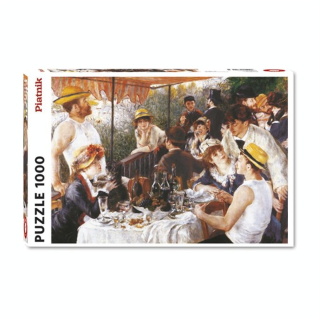 Puzzle Pierre-Auguste Renoir Le déjeûner des canotiers 1000 pièces - Piatnik - Rougier et Plé