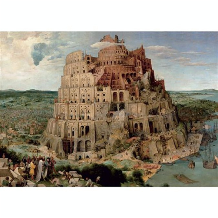 Puzzle Pieter Brueghel La Tour de Babel 1000 pièces - Piatnik - Rougier et Plé