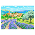 Peinture par numéro Lavande en Provence - Oz International - Rougier et Plé