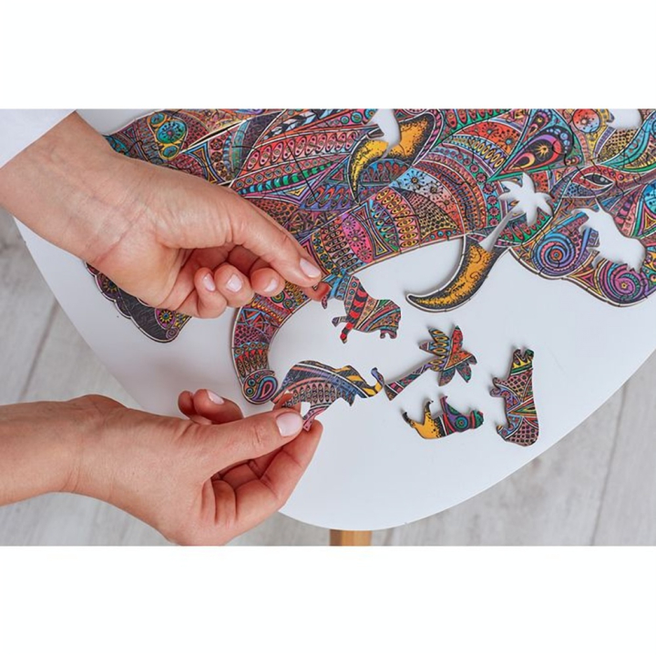 Puzzle en bois L’Eléphant Impérial - CREATIF puzzle - Rougier et Plé