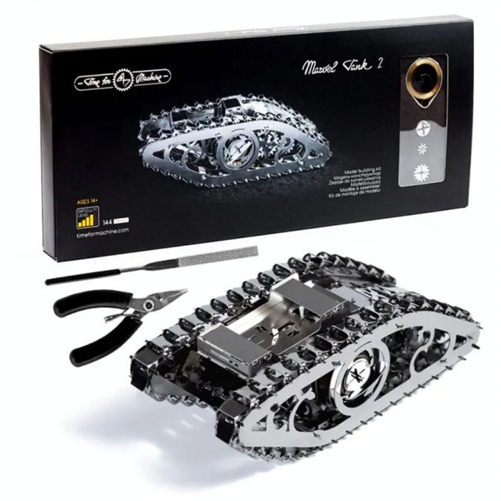 Puzzle 3D mécanique en métal Marvel Tank - Time For Machine - Rougier et Plé