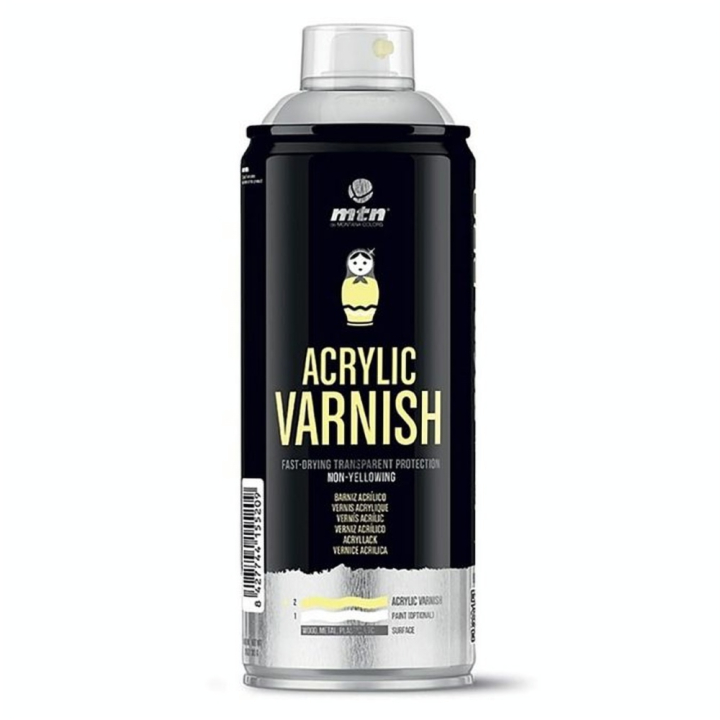 Vernis en spray MTN Pro 400 ml Mat - Montana - Rougier et Plé
