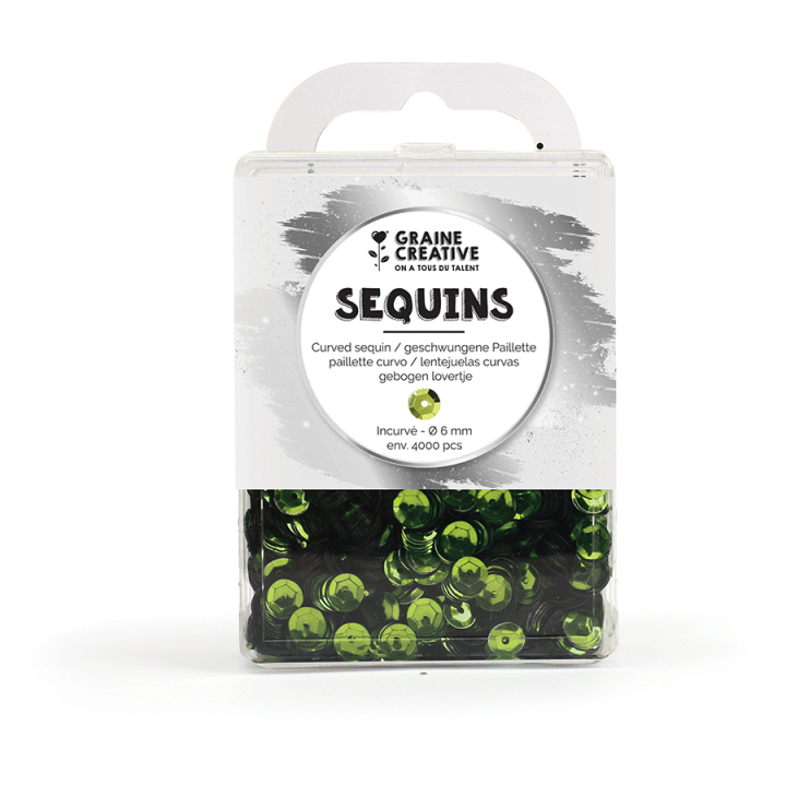 Sequin incurvé 4000 pcs - Graine Créative - Rougier et Plé