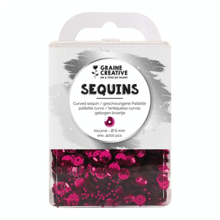Sequin incurvé 4000 pcs - Graine Créative - Rougier et Plé