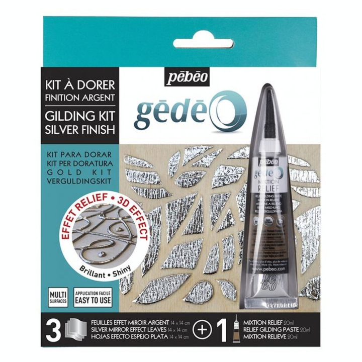 Kit à dorer Effet miroir Argent - Pébéo - Rougier et Plé