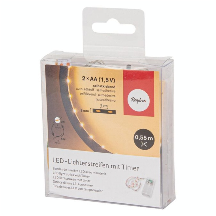 Bande lumineuse LED 55 cm - Rayher - Rougier et Plé