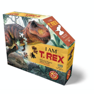 Puzzle T-Rex 100 pièces - MaDD CaPP - Rougier et Plé