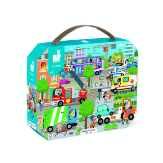 Puzzle City 36 pièces - Janod - Rougier et Plé
