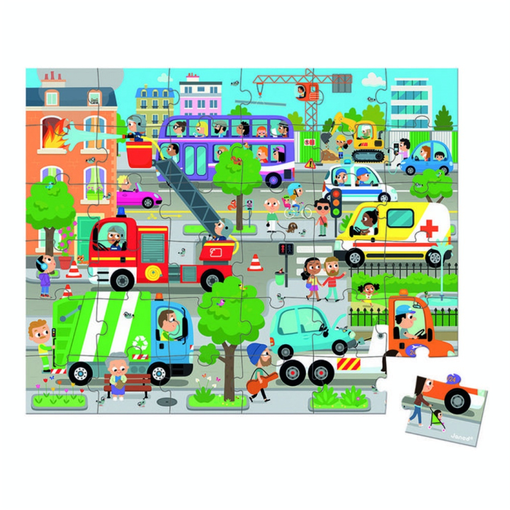 Puzzle City 36 pièces - Janod - Rougier et Plé