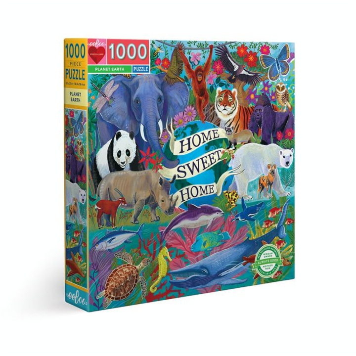 Puzzle Planète Terre 1000 pièces - Eeboo - Rougier et Plé