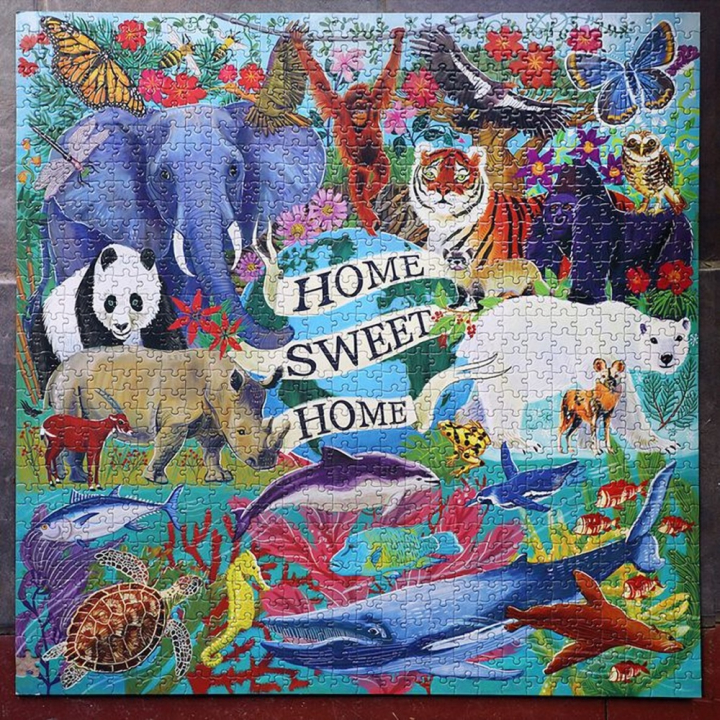 Puzzle Planète Terre 1000 pièces - Eeboo - Rougier et Plé