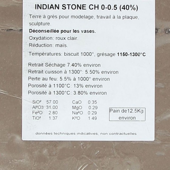 Grès maïs Indian Stone 0-0.5mm 12,5kg - Solargil - Rougier et Plé