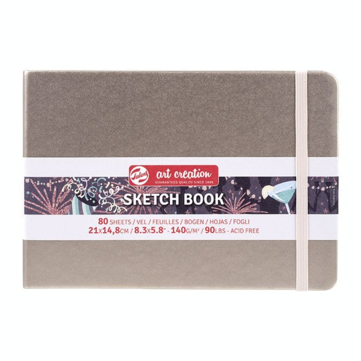 Carnet de croquis Champagne 140 g/m² 80 feuilles - Talens Art Creation - Rougier et Plé
