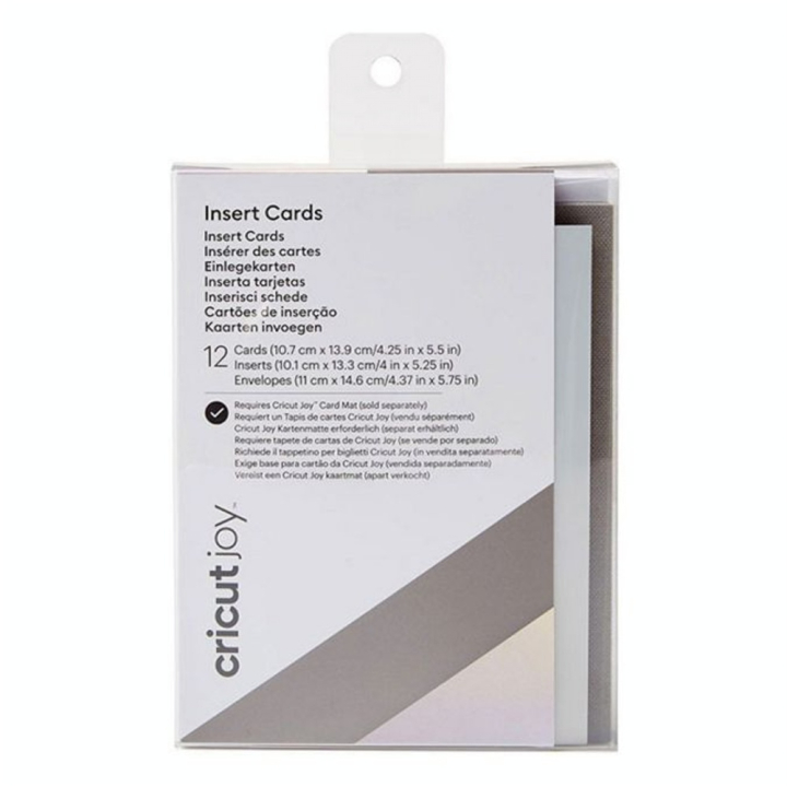 Kit carterie Holographique gris et argent à personnaliser - Cricut - Rougier et Plé