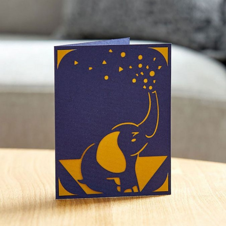 Kit carterie Holographique gris et argent à personnaliser - Cricut - Rougier et Plé