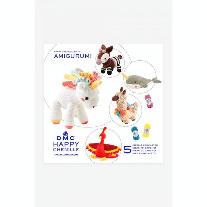 Livre Happy Chenille n°1 Créatures fantastiques - DMC - Rougier et Plé