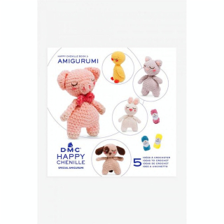 Livre Happy Chenille n°3 Petits amis - DMC - Rougier et Plé
