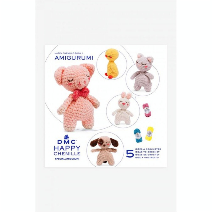 Livre Happy Chenille n°3 Petits amis - DMC - Rougier et Plé
