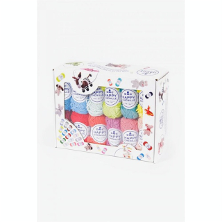 Fil Happy Chenille pack 25 couleurs - DMC - Rougier et Plé