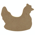 Support en médium Poule 10 cm - Aladine - Rougier et Plé
