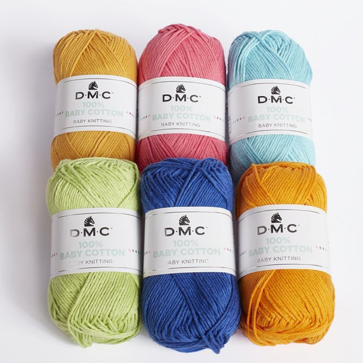 Fil tricot et crochet 100% Baby Cotton - DMC - Rougier et Plé