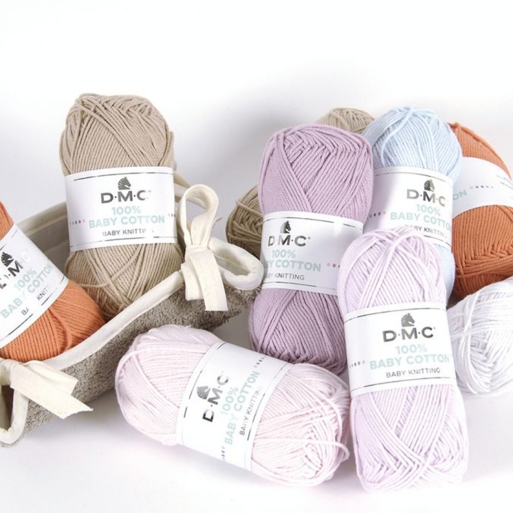 Fil tricot et crochet 100% Baby Cotton - DMC - Rougier et Plé
