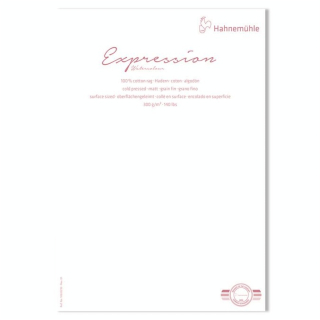 Papier aquarelle grain fin Expression 300 g/m² - Hahnemühle - Rougier et Plé