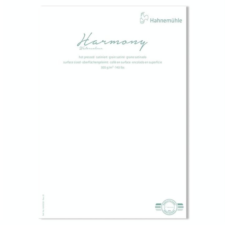 Papier aquarelle grain satiné Harmony 300 g/m² - Hahnemühle - Rougier et Plé