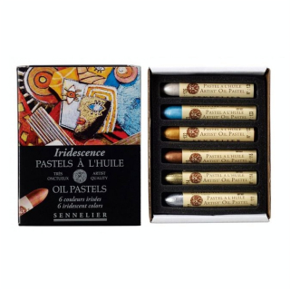Pastel à l'huile Set irisé 6 pcs - Sennelier - Rougier et Plé