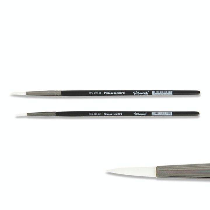 Pinceau rond fibres synthétiques souples s.090 - Urbancust - Rougier et Plé