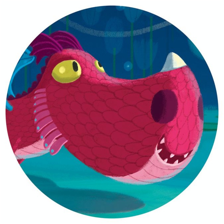 Puzzle Edmond le dragon 24 pièces - Djeco - Rougier et Plé