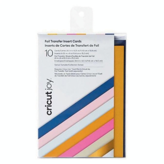 Kit carterie Joy Foil Or et Argent 10 pcs - Cricut - Rougier et Plé