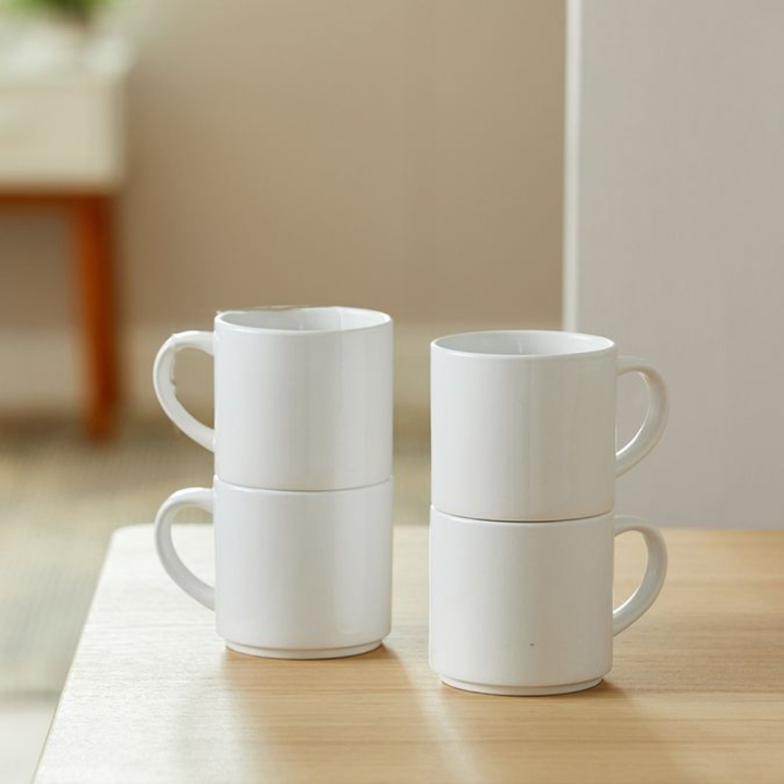 Mug en céramique à personnaliser 300 ml 4 pcs - Cricut - Rougier et Plé